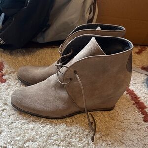 Stuart Weitzman Kalahari Wedge Booties